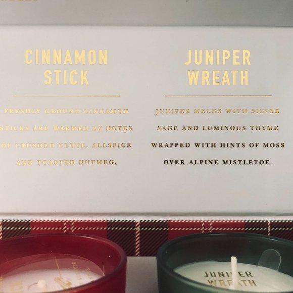 DW HOME Gift Boxed Set of 4 Richly Scented Candle Votives NIB - Picture 7 of 10